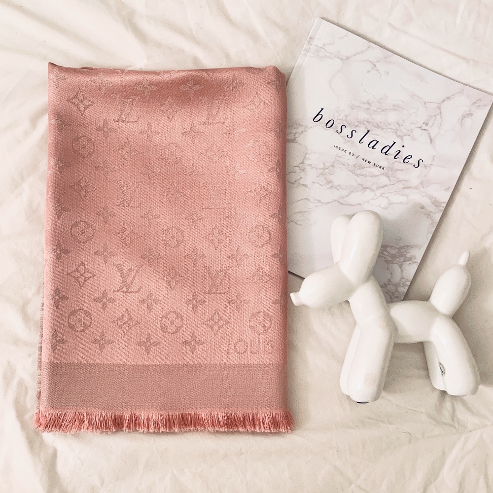 Louis Vuitton Shine Monogram Shawl